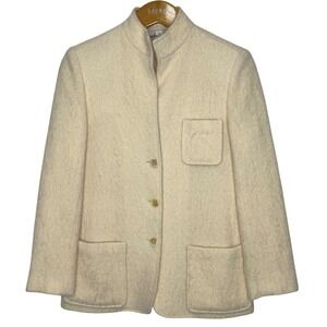 Vintage Chester Weinberg Jacket Size 4 Cream